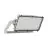 Ledvance LED Projektør Max Aluminium Grå 600W 69300lm 65x120D - 830 Varm Hvid | IP66 - Asymmetrisk