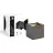 D'Lite Vægbelysning Elingen Aluminium Sort Up & Down 4.9W 480lm - 830 Varm Hvid | IP65 - Lyssensor