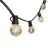 D'Lite Sparkl LED Lyskæde 4W 250lm - 827 Ekstra Varm Hvid | IP44 - 5m - Kan Sammenkobles Op til 25m