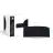 D'Lite Loftlampe Lunelle 30cm Tekstil Sort | Egnet til 2x E27 
