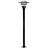 Nordlux Lønstrup 32 Piedestallampe Metal og Glas Sort | 320mm - IP44 - Egnet til E27