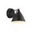 DFTP by Nordlux Strap 15 Vægbelysning Metal og Leather Sort | Egnet til GU10