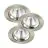 Fordelspakke 3x Nordlux Spot Fremont Metal Grå 4.5W 345lm 36D - 827 Ekstra Varm Hvid | 85mm - IP23- Dæmpbar