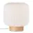 Nordlux Bordlampe Milford Glas Brun | Egnet til 1x E27