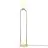 DFTP by Nordlux Shapes Gulvlampe Glas og Metal Messing | Egnet til E27
