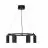 Nordlux Vico Pendel Lampe Aluminium og Metal Sort | 534mm - Egnet til 6x GU10