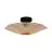 Good&Mojo Loftlampe Panama Rattan Gul | Egnet til 1x E27 