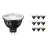 Fordelspakke 10x Philips Master LED Spot GU5.3 MR16 7.5W 485lm 36D - 927 ekstra varm hvid | bedste farvegengivelse - dæmpbar - erstatter 50W
