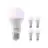 Fordelspakke 5x Calex Smart Tuya Wifi E27 Pære 8.5W 806lm - 822-840 Justerbar Hvid | RGBW - dæmpbar - erstatter 60W