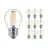 Fordelspakke 10x Philips Corepro LED Lustre E27 Kugle filament klar 4.3W 470lm - 827 ekstra varm hvid | erstatter 40W