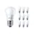 Fordelspakke 10x Philips Corepro LED Lustre E27 Kugle matt 5W 470lm - 827 ekstra varm hvid | erstatter 40W