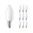 Fordelspakke 10x Philips Corepro LED Kerte E14 Matt 2.2W 250lm 827 Ekstra Varm Hvid - Erstatter 25W