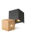 Fordelspakke 4x D'Lite Vægbelysning Elingen Sort Up & Down 4.9W 480lm - 830 Varm Hvid | IP65