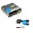 Mean Well Driver | LRS7524 | IP20 | 24V | 75W + Strømkabel 2m med Jord