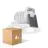 Fordelspakke 4x Ledvance LED spot Adjust Aluminium Hvid 8W 720lm 36D - 940 kold hvid | Udsnit 68mm - IP20 - bedste farvegengivelse - dæmpbar