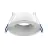 Noxion LED Spot Ares Dyb ring - med Indre Ring Hvid| Udsnit 68mm - incl. GU10 Fitting