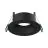 Noxion LED Spot Ares Dyb ring Sort - med Indre Ring Sort | Udsnit 68mm - incl. GU10 Fitting