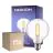 Fordelspakke 15x Noxion Lucent LED E27 Globe Filament Klar 7W 806lm - 827 Varm Hvid | Erstatter 60W