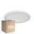 Fordelspakke 10x D'Lite Loftlampe Luma Hvid 18W 1700lm - 827 Ekstra Varm Hvid | IP44 - 29cm