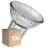 Fordelspakke 10x Ledvance LED Spot GU10 PAR16 8W 750lm 36D - 840 Kold Hvid | Erstatter 100W