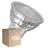 Fordelspakke 10x Ledvance LED Spot GU10 PAR16 6.1W 575lm 36D - 827 Ekstra Varm Hvid | Erstatter 80W