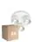 Fordelspakke 6x Nordlux Pitcher Spot Metal Hvid | Egnet til 3x GU10