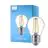 Philips Corepro LED Lustre E27 Kugle filament klar 4.3W 470lm - 827 ekstra varm hvid | erstatter 40W