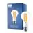 Philips MASTER LED Pære Ultra Efficient E27 Pære klar 4W 840lm - 827 ekstra varm hvid | dæmpbar - erstatter 60W