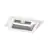 LED Downlight Wallwasher Wally Maxi Hvid 46W 6400lm 70x75D - 840 Kold Hvid - 238x145mm