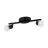 Eglo Loftlampe Buzz-LED Stål Sort 2x2.8W 2x250lm - 830 Varm Hvid | IP20 - Inkl. 2x GU10