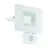 Eglo Vægbelysning Faedo 3 Aluminium Hvid 21W 2300lm - 850 Kold Hvid | IP44 - Bevægelsessensor