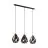 Eglo Pendel Lampe Carlton 1 Sort, Kobber | Egnet til 3x E27