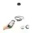 Eglo Pendel Lampe Lobinero-Z Aluminium Stål Sort 40W 6100lm - 830-865 Justerbar Hvid | IP20 - Zigbee Dæmpbar