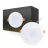 Bright Choice LED Downlight 18W 1620lm 120D - 840 Kold Hvid | Udsnit 175mm - Erstatter 2x18W