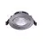Noxion LED Vipbar Slim Spot Sølv Runde 6W 550lm 60D - 927 Ekstra Varm Hvid | 85mm - IP54 - Dæmpbar - Bedste Farvegengivelse