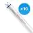 Fordelspakke 10x Philips LED Lysrør T8 MASTER (EM/Mains) Ultra Output 14.7W 2500lm - 840 kold hvid | 120cm - erstatter 36W
