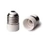 Sokkel Adaptere E27 => E14 Hvid