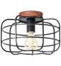 Brilliant Gwen Loftlampe Metal Træ Sort | 300mm - Egnet til 1x E27