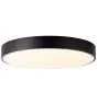 Brilliant Slimline Loftlampe Metal Plast  Sort Hvid 34W 3800lm - 830-865 CCT | 490mm - Fjernbetjening Dæmpbar