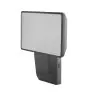 Ledvance LED projektør Endura sort 15W 1500lm 100D - 840 kold hvid | IP55 - Bevægelses- og lyssensor - symmetrisk