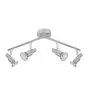 Ledvance LED spot GU10 Aluminium 4x 3W - 827 ekstra varm hvid 