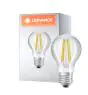 Ledvance Classic Superior LED Pære E27 Pære filament klar 13.8W 1521lm - 927 ekstra varm hvid | bedste farvegengivelse - dæmpbar - erstatter 100W