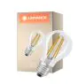 Ledvance Classic LED E27 Pære Filament Klar 2.2W 470lm - 827 Ekstra Varm Hvid | Erstatter 40W