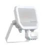 Ledvance LED Projektør Aluminium Hvid 17W 2400lm 100D - 840 Kold Hvid | IP65 - Bevægelses- Og Lyssensor - Symmetrisk