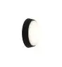 Ansell LED skotlampe Helder Rundt Enkel sort 12.5W 1058lm - 830-840-865 CCT | 215mm - IP54 - Bevægelses- og lyssensor