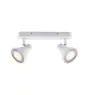 Nordlux Eik 2 Spot Metal Hvid | Egnet til 2x GU10