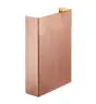 Nordlux Fold 15 Coppe Vægbelysningr Brun Up & Down 10.4W 225lm - 830 Varm Hvid