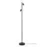Nordlux Omari Gulvlampe Metal Sort 6.4W 320lm - 827 Ekstra Varm Hvid | Touch Dæmpbar