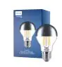 Philips Classic LED Pære E27 Pære mirror 7.2W 650lm 650lm - 827 ekstra varm hvid | dæmpbar - erstatter 60W