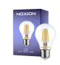 Noxion Lucent LED E27 Pære filament klar 8.5W 1055lm - 827 ekstra varm hvid - erstatter 75W